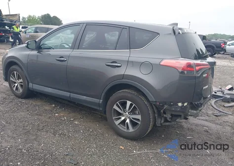 2018 Toyota Rav4 Xle z USA, uszkodzony, nr VIN 2T3RFREV5JW800336
